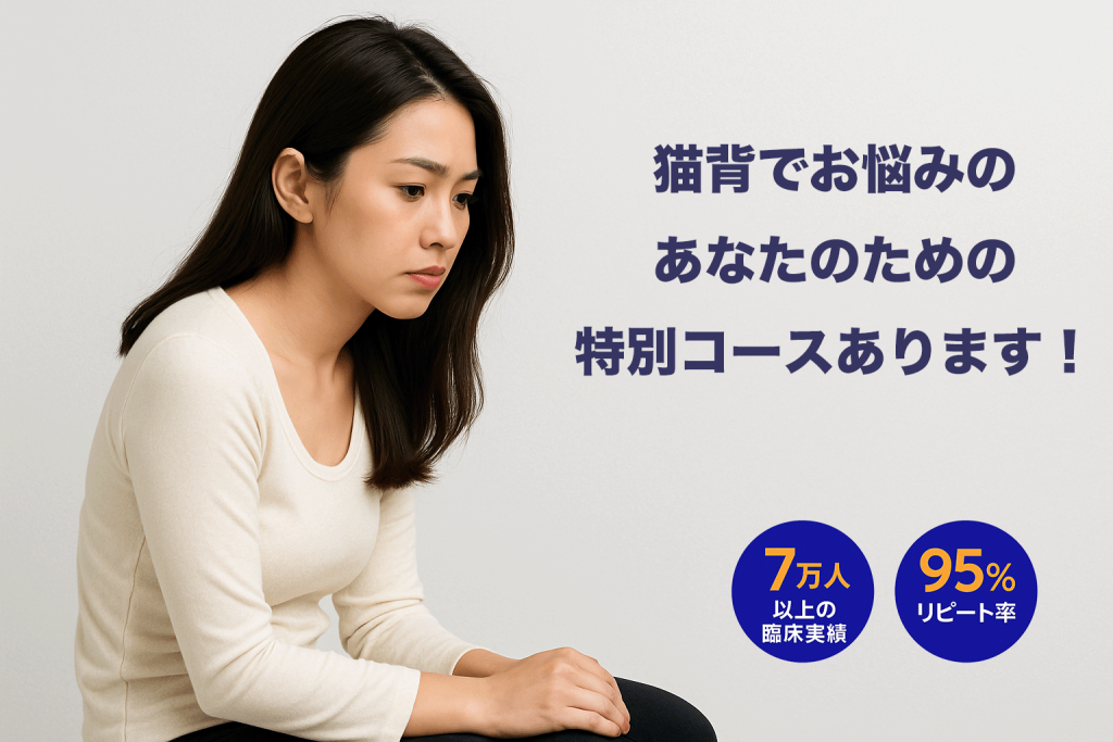 辻堂で本気の猫背矯正をお探しのあなたへ | 整体サロン RELEASE